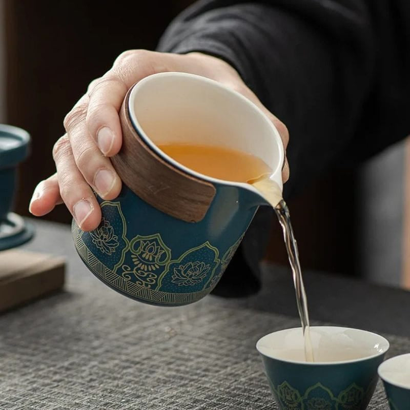 Coffret Service à Thé en Porcelaine 250ML