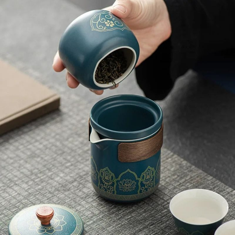 Coffret Service à Thé en Porcelaine 250ML