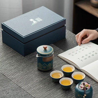 Coffret Service à Thé en Porcelaine 250ML