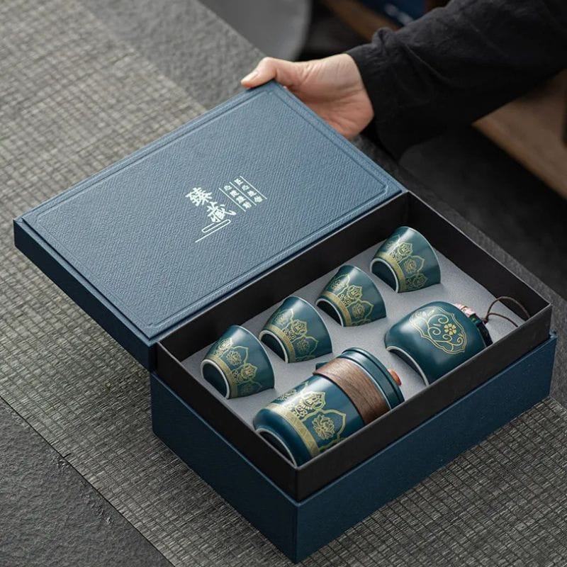 Coffret Service à Thé en Porcelaine 250ML
