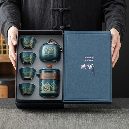 Coffret Service à Thé en Porcelaine 250ML