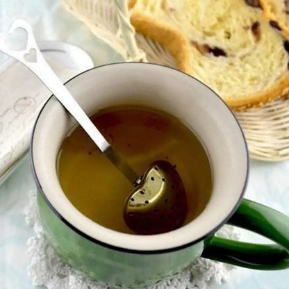 Cuillère Infuseur à Thé en Acier Inoxydable