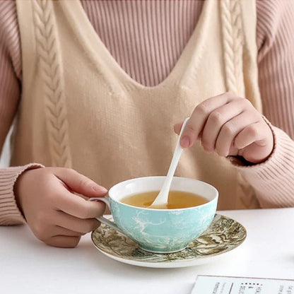 Ensemble Théière et Tasse en Porcelaine 250ML 250 ml