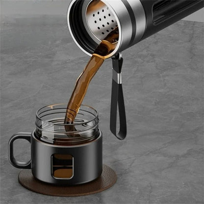Gourde Infuseur Thé avec Tasse Intégrée 520ML