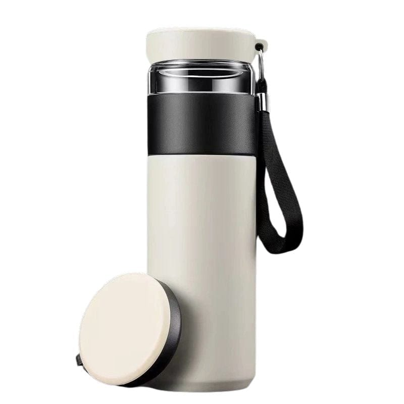 Gourde Théière Isotherme avec Filtre 500ML 500 ml / Blanc Ivoire