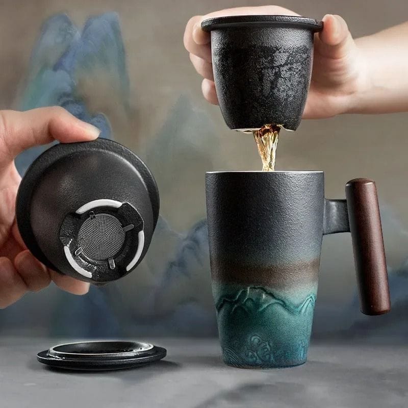 Grande Tasse à Thé en Céramique 600ML 600 ml