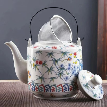 Grande Théière 2 Litres avec Infuseur