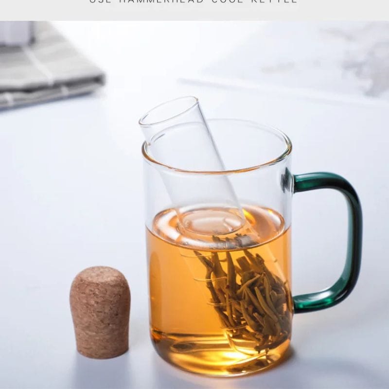 Infuseur à Thé en Verre Borosilicate