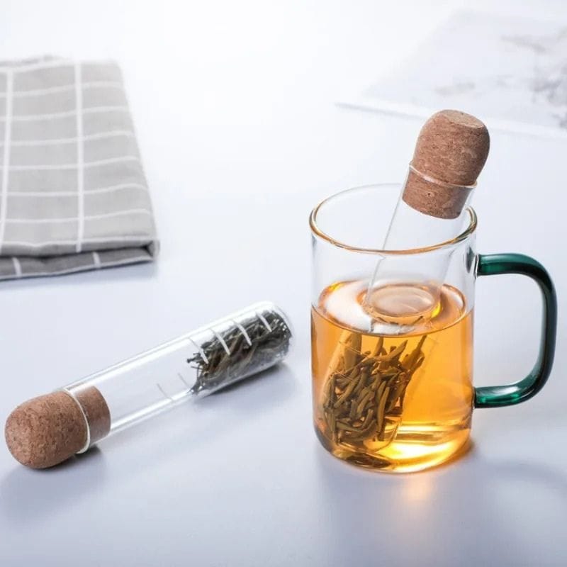 Infuseur à Thé en Verre Borosilicate