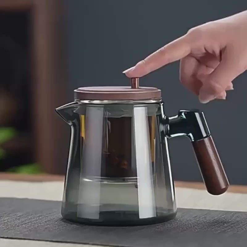 Théière Pression 650 ml en Verre