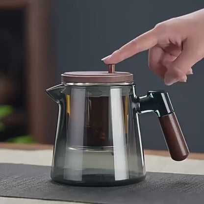 Théière Pression 650 ml en Verre