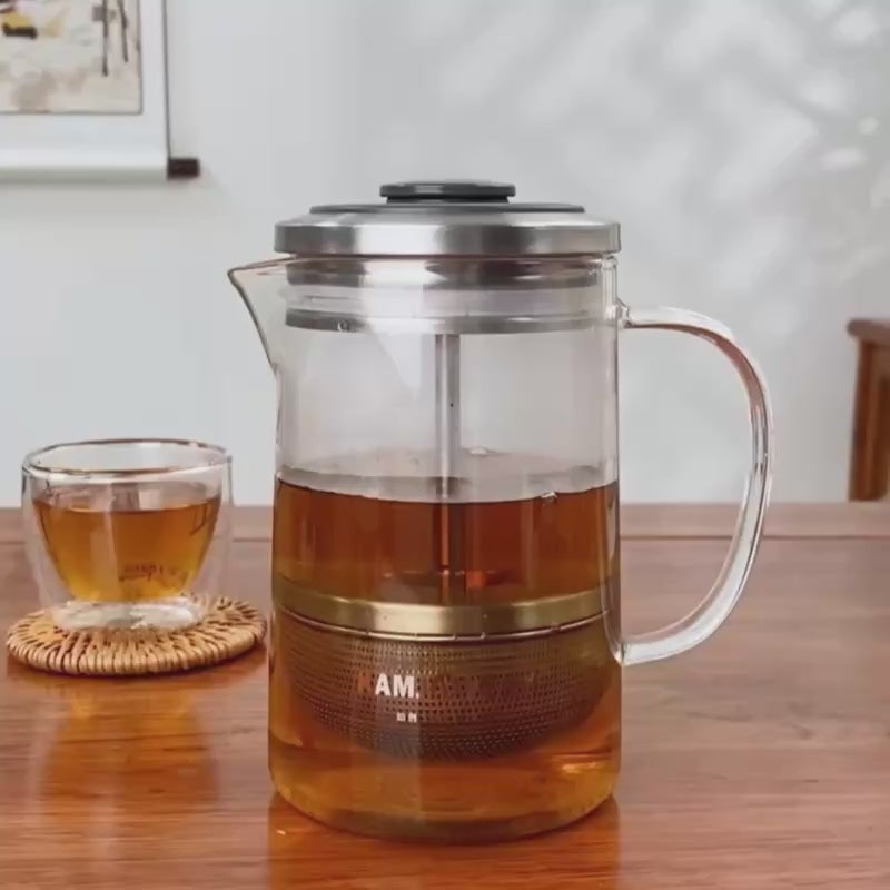 Théière Française avec Filtre à Piston 380ML - 560ML