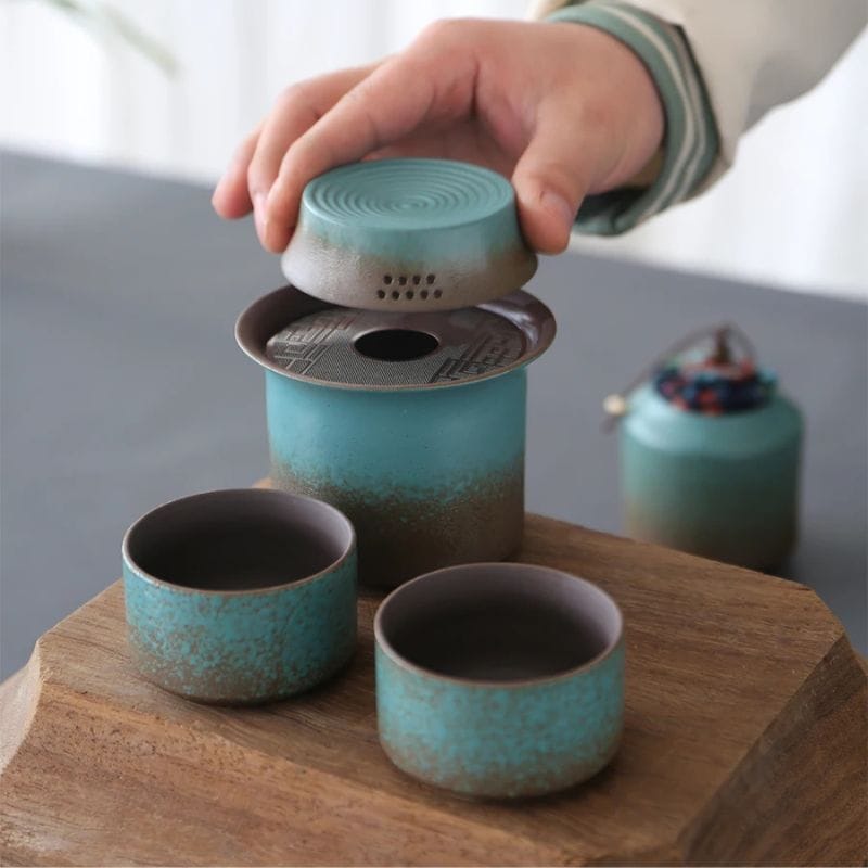 Service à Thé en Céramique 225ML Service complet - 8 pièces