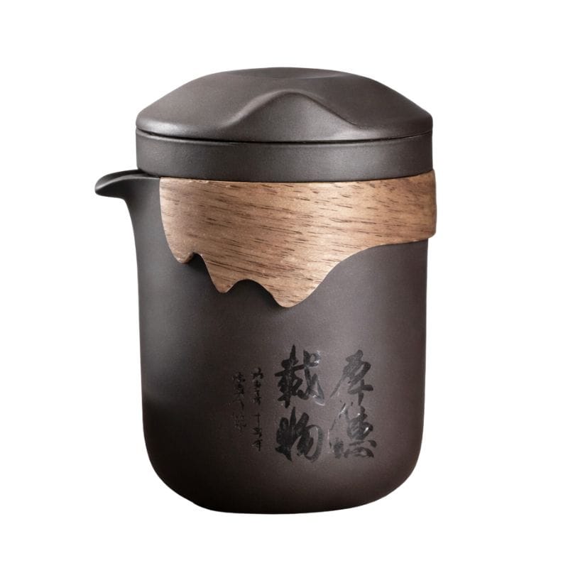Set de Thé Chinois Nomade en Argile Pourpre