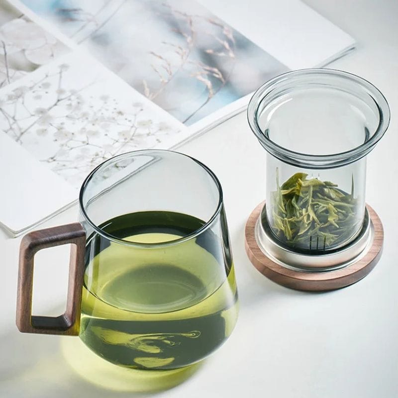 Tasse à Thé avec Infuseur et Couvercle 525ML