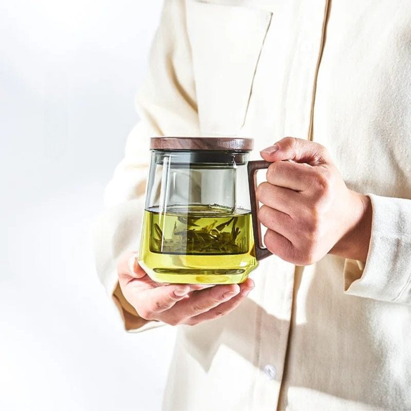 Tasse à Thé avec Infuseur et Couvercle 525ML