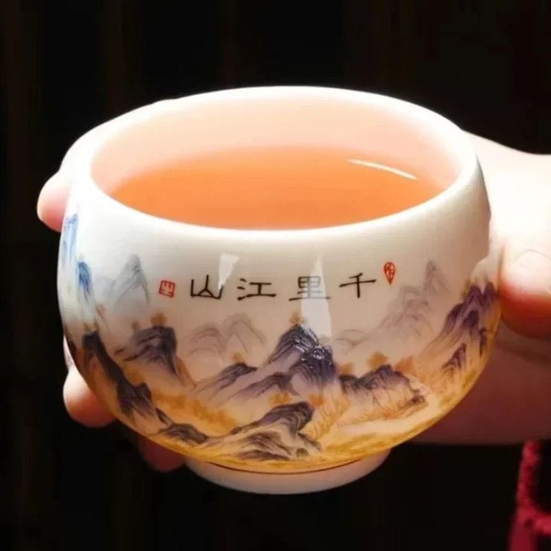 Tasse à Thé en Porcelaine 180ML 180 ml