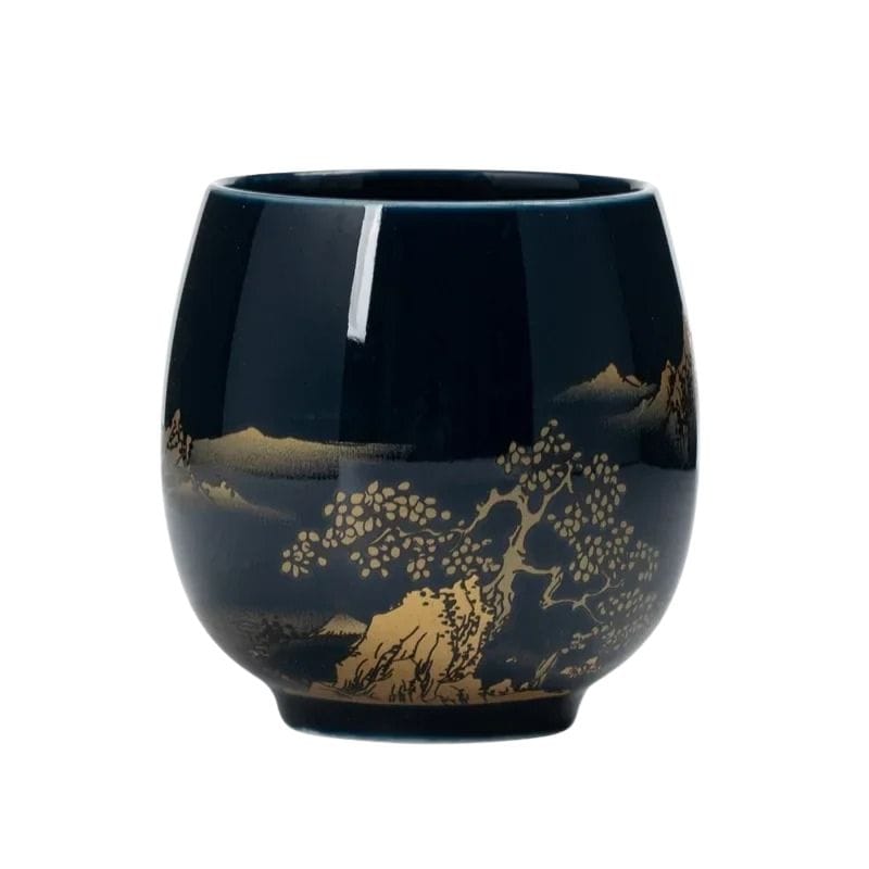 Tasse à Thé Japonaise 180ML 180 ml / Brume des Montagnes Silencieuses