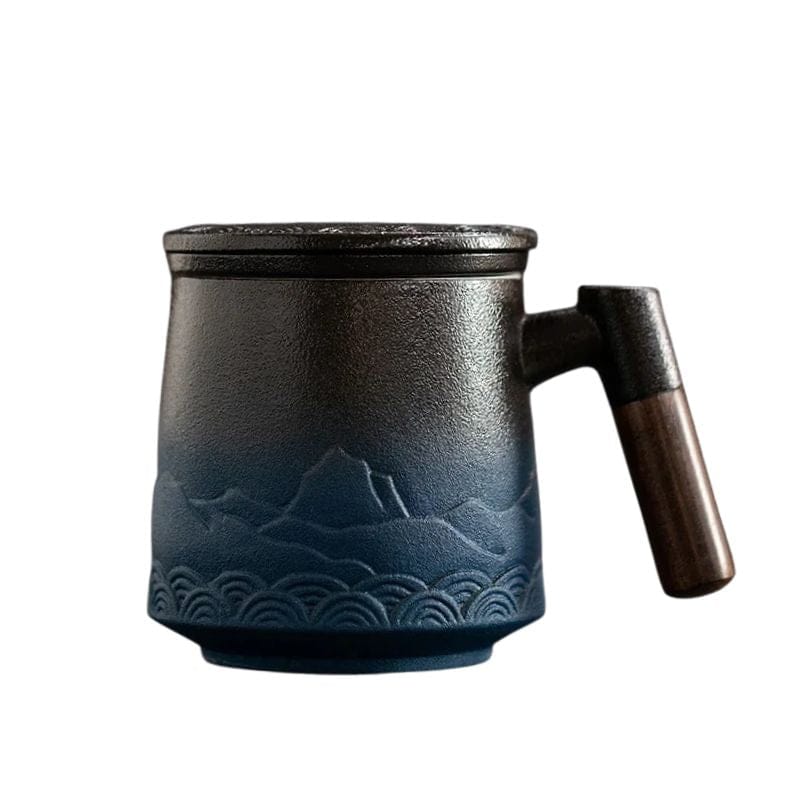 Tasse Théière Japonaise 450ML 450 ml / Obsidienne