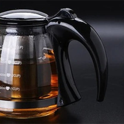 Théière à Thé en Verre avec Filtre 750ML - 1.2L