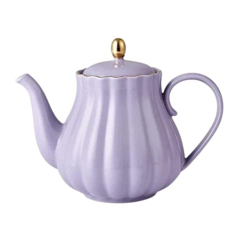 Théière Anglaise en Céramique 800ML 800 ml / Lavande Impériale