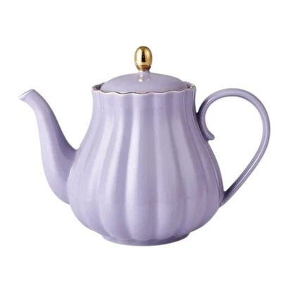 Théière Anglaise en Céramique 800ML 800 ml / Lavande Impériale