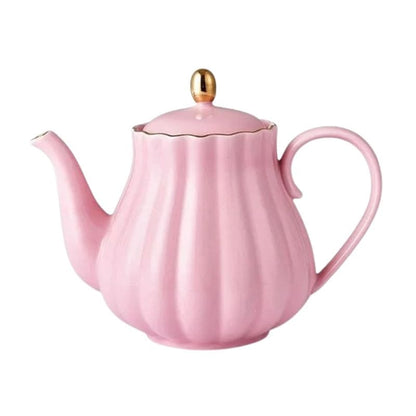 Théière Anglaise en Céramique 800ML 800 ml / Rose Poudré