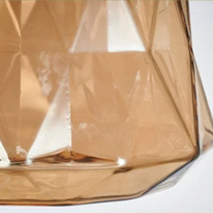 Théière avec Passoire en Verre Facetté 1L