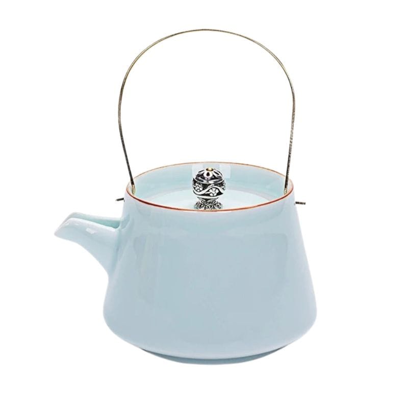Théière Céladone Japonaise Bleu Ciel