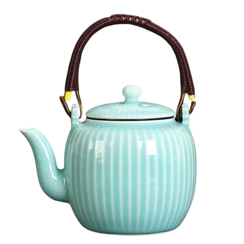 Théière Céramique avec Infuseur 800ML 800 ml / Céladon Doux