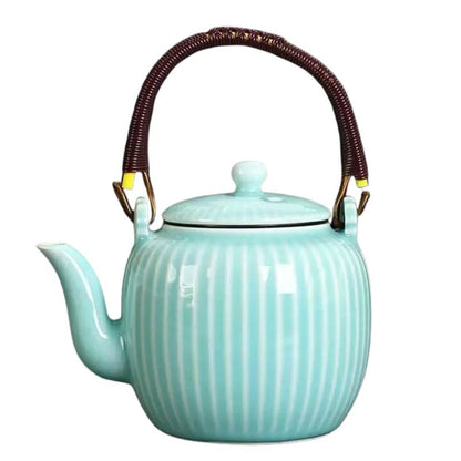 Théière Céramique avec Infuseur 800ML 800 ml / Céladon Doux