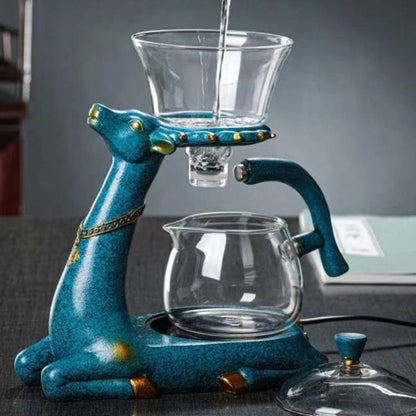 Théière Cerf en Verre avec Filtre 300ML 300 ml