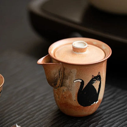 Théière Chat Artisanale 180ML