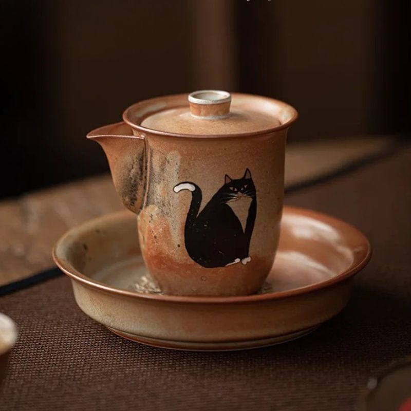 Théière Chat Artisanale 180ML