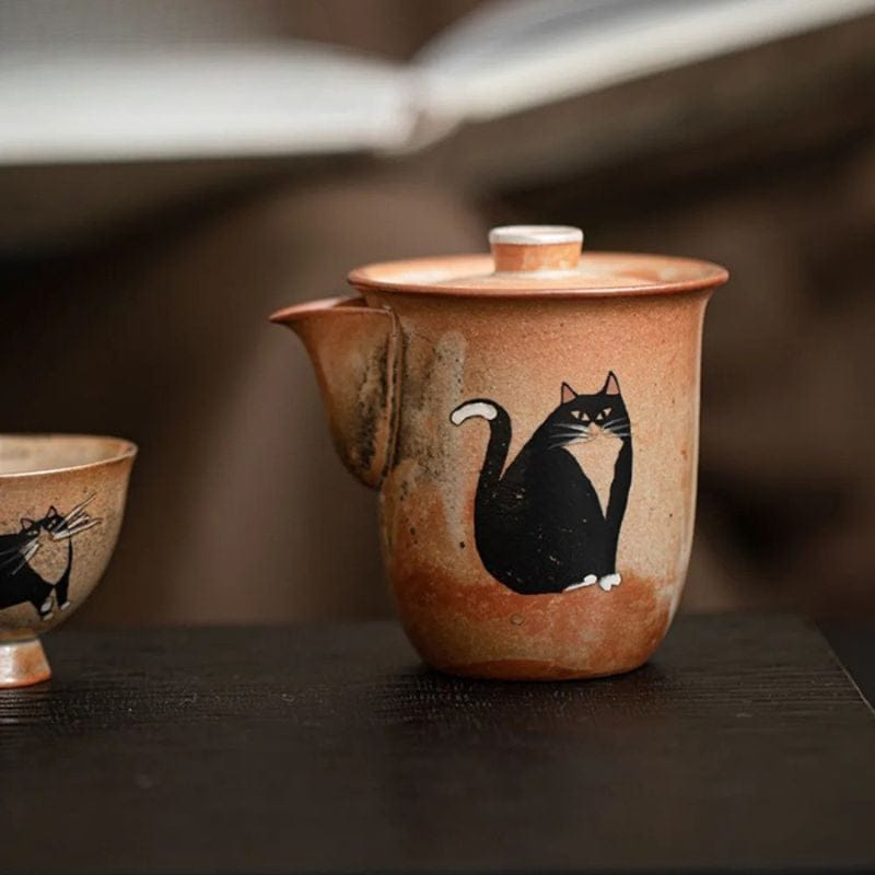 Théière Chat Artisanale 180ML