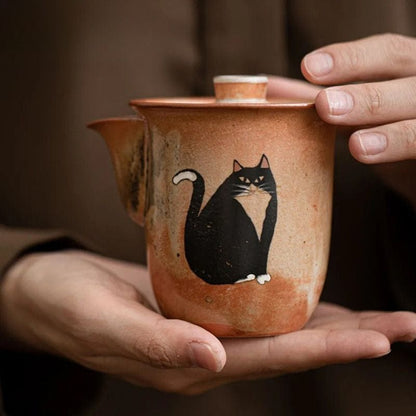 Théière Chat Artisanale 180ML