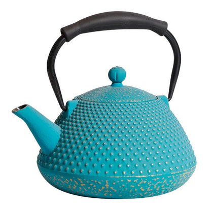 Théière Chauffante en Fonte 800ML 800 ml / Bleu Minéral