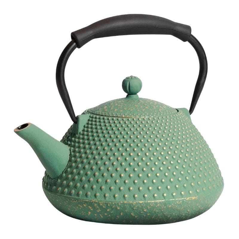 Théière Chauffante en Fonte 800ML 800 ml / Vert Sauge