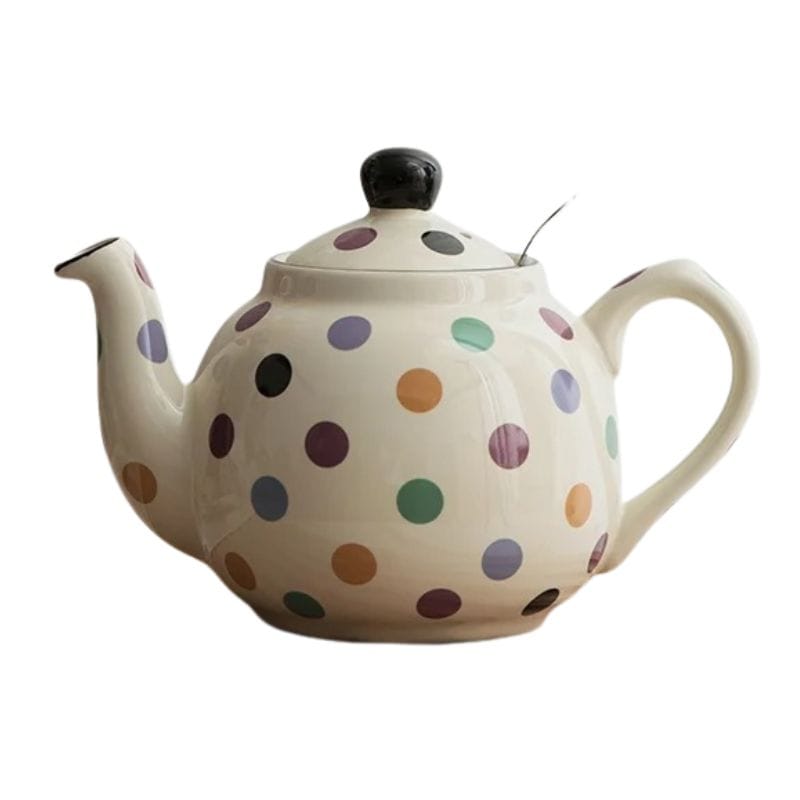 Théière Colorée à Pois 600ML 600 ml