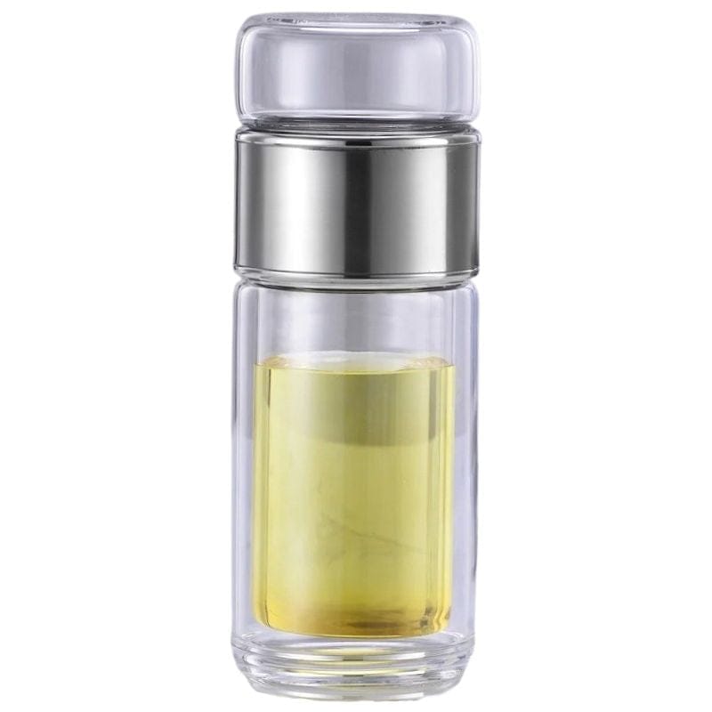 Théière Double Paroi Nomade 420ML 420 ml / Argent Satiné