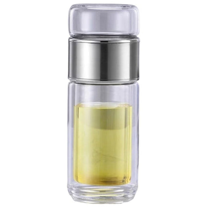 Théière Double Paroi Nomade 420ML 420 ml / Argent Satiné