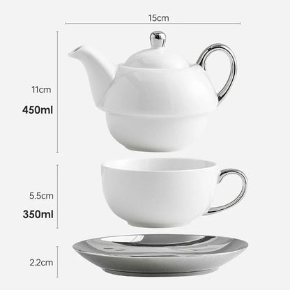 Théière Égoïste en Porcelaine 450ML