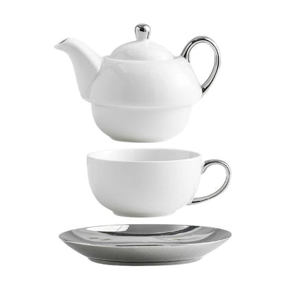 Théière Égoïste en Porcelaine 450ML 450 ml / Argenté