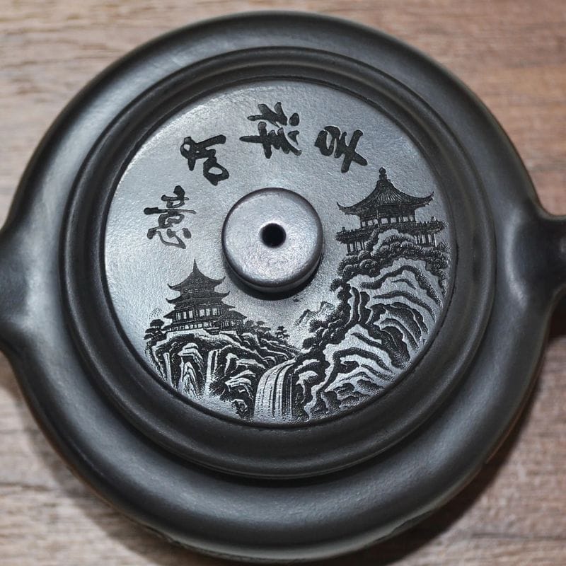 Théière Éléphant en Argile Sculptée 280ML 280 ml