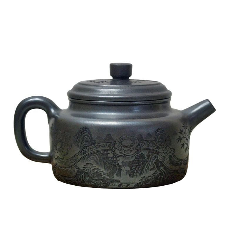 Théière Éléphant en Argile Sculptée 280ML 280 ml