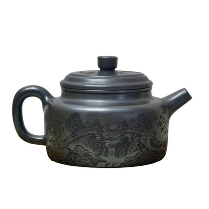 Théière Éléphant en Argile Sculptée 280ML 280 ml