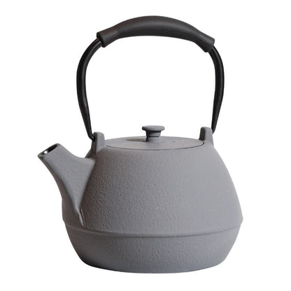 Théière Émaillée en Fonte 1.2L 1200 ml / Gris Minéral