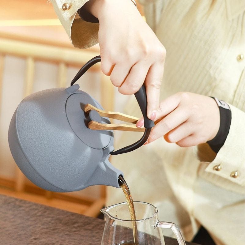 Théière Émaillée en Fonte 1.2L