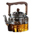 Théière en Bois en Verre Borosilicate 1.3L 1300 ml