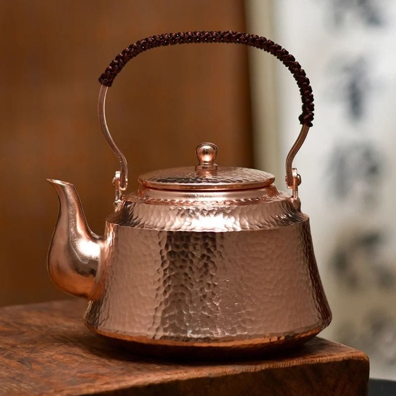 Théière en Cuivre Ancienne 1L